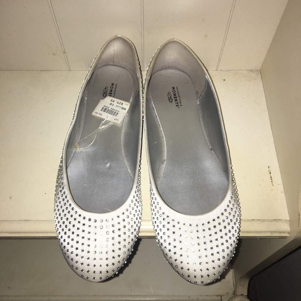 Bridal ballet flats